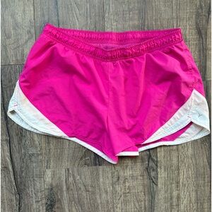Old Navy Active Women’s Pink Running Shorts with Liner & Drawstring Size Medium